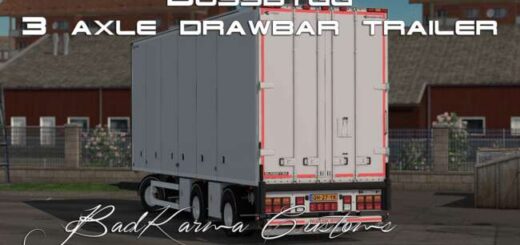 Bussbygg Chassis + Drawbar Trailer v1.5