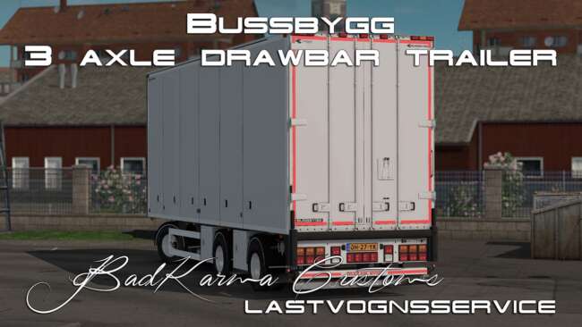 Bussbygg Chassis + Drawbar Trailer v1.5