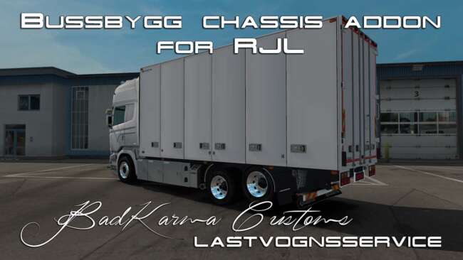 Bussbygg Chassis + Drawbar Trailer v1.5