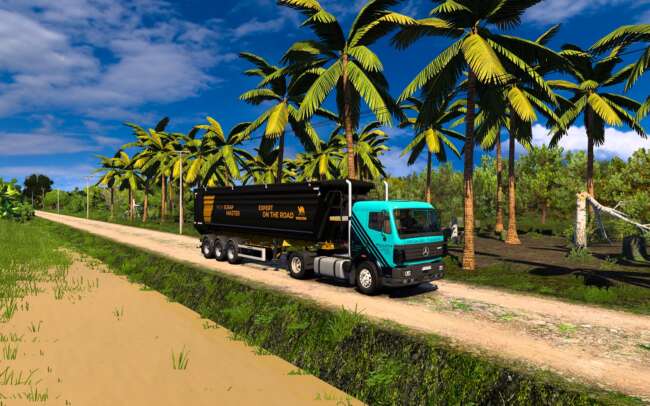 Map Kaltim V1 For ETS2 1.40 to 1.58