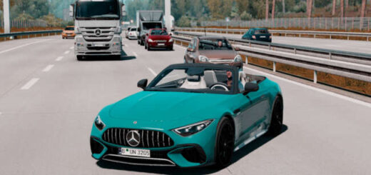Mercedes-Benz SL63 AMG 2023 v2.2 (1.58x)