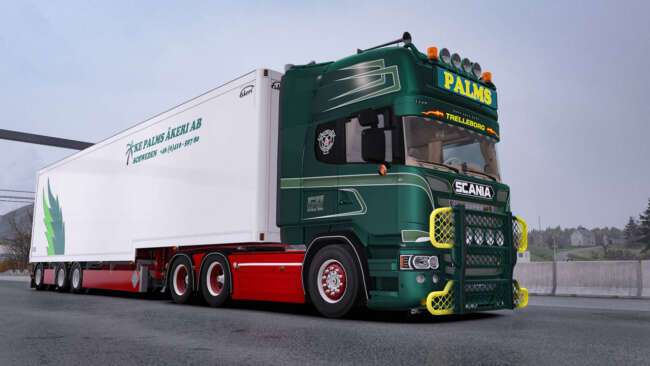 KE Palms Åkeri AB Scania & Ekeri Skin Pack v1.0