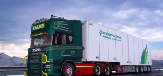 KE Palms Åkeri AB Scania & Ekeri Skin Pack v1.0