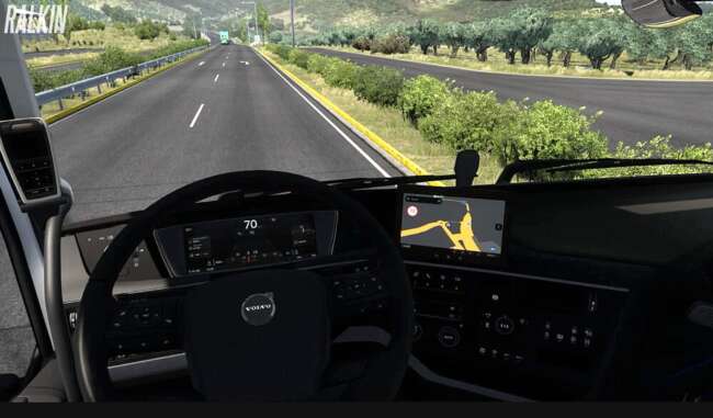 VOLVO FH5/6 Speed Limit on GPS v1.58