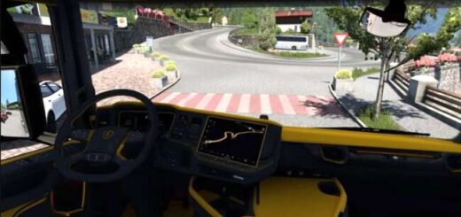 Insanux Interior for Scania NG 2016 and Smart Super Dashboard v1.58