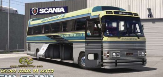 Bus CMA Scania Flecha Azul VI Leito