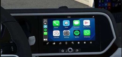 Apple CarPlay for DAF 2021 v1.58