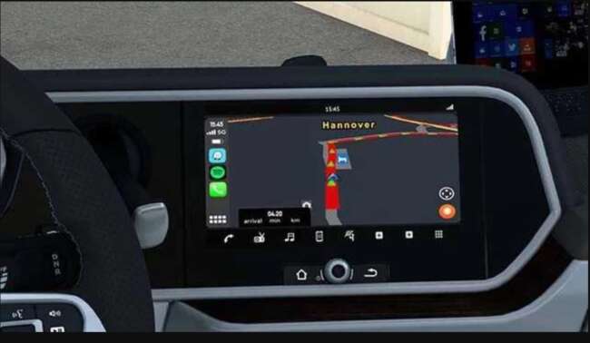 Apple CarPlay for DAF 2021 v1.58