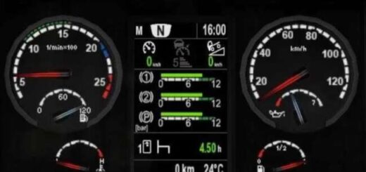 Scania R & Streamline Onboard Computer v1.58