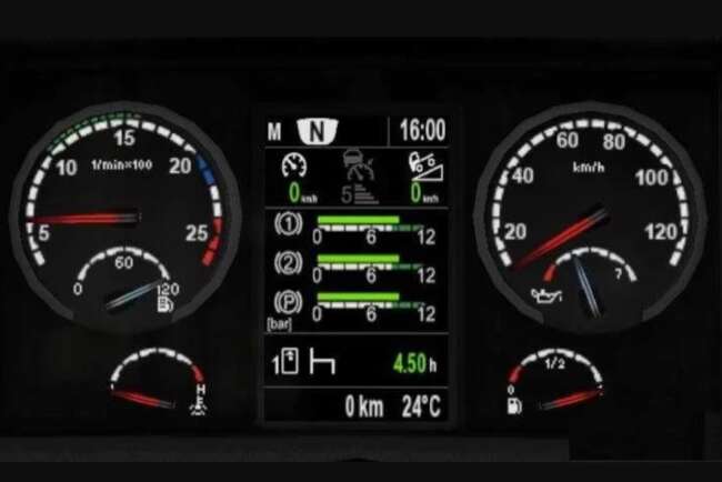 Scania R & Streamline Onboard Computer v1.58