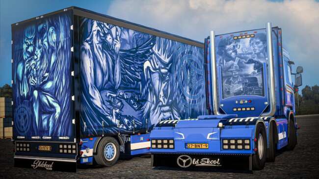 Scania Danger-Land R620 + Trailer v1.58