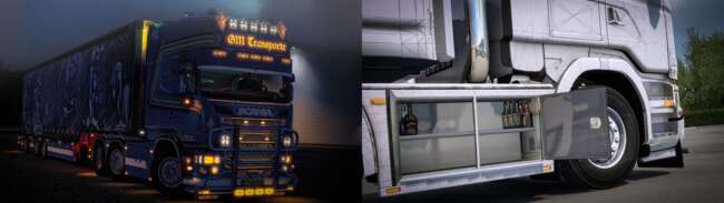 Scania Danger-Land R620 + Trailer v1.58