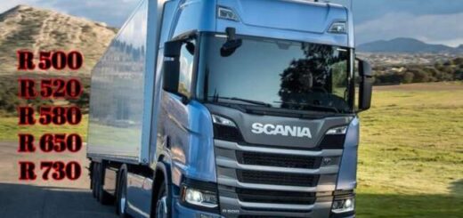 ALEXD Scania R Real Engine and Transmission v1.58