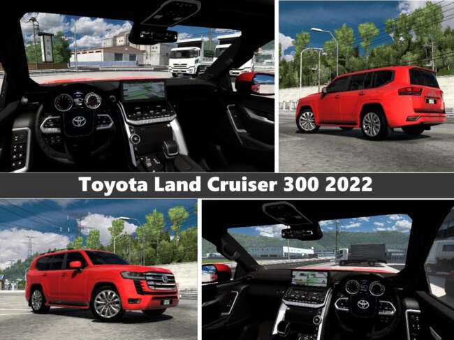 Toyota Land Cruiser 300 2022 ETS2 1.58