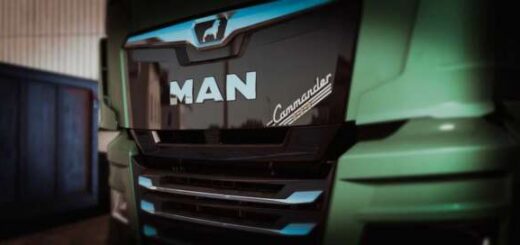 MAN TG3 2020 Commander Front Mask v1.58