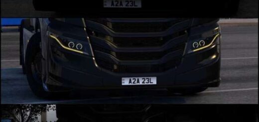 Custom Headlight for SCS Iveco S-Way v1.58