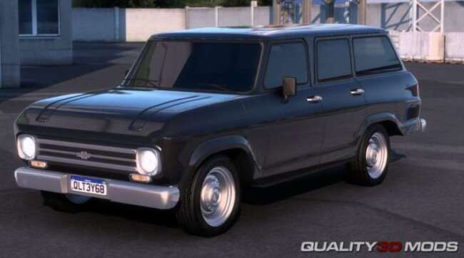 1973 Chevrolet Veraneio + Trailer V1