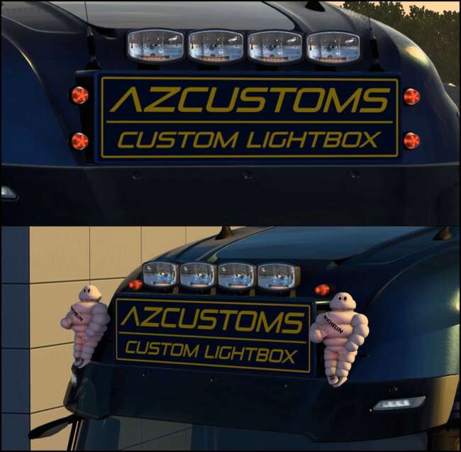 Big Lightbox for SCS Iveco S-Way v1.58