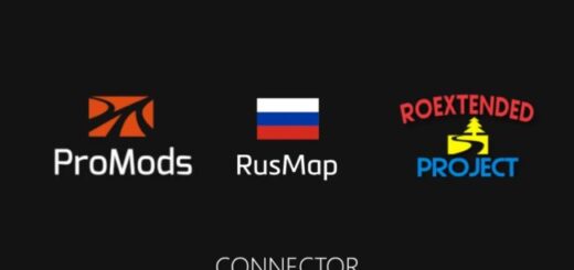 ProMods RusMap Roextended Connector (ProMods priority version) v1.58.1