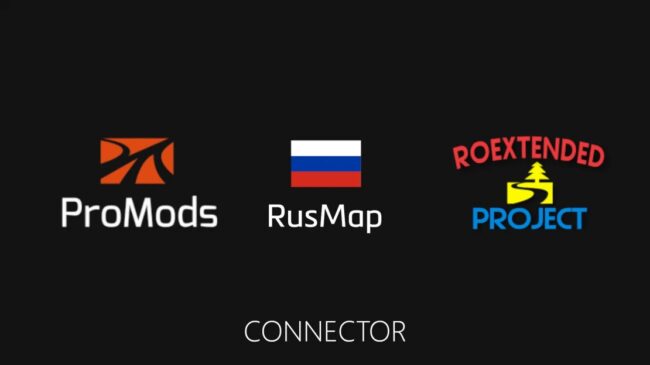ProMods RusMap Roextended Connector (ProMods priority version) v1.58.1