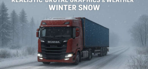 Realistic Brutal Graphics & Weather Winter Snow v3.4