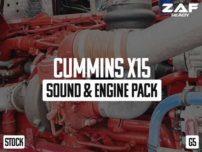 Cummins X15 Engine and Soundpack v1.1