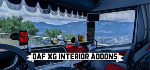 Interior Addons DAF XF/XG v1.58