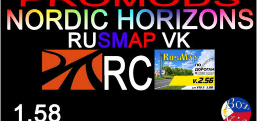 Promods 2.81 Nordic Horizons - Rusmap (VK) RC v1.4-1.58
