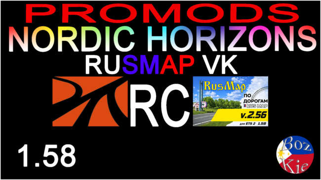 Promods 2.81 Nordic Horizons - Rusmap (VK) RC v1.4-1.58