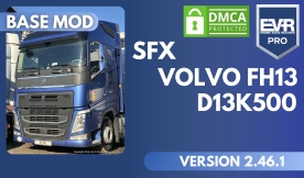 SFX EVR VOLVO FH4 500 2016 EURO6 1.58