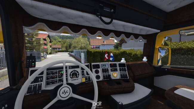 Scania T580 + Trailer "ASG Transport" v5.0