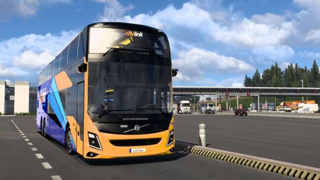 Volvo 9700 DD V3 ETS2 1.58