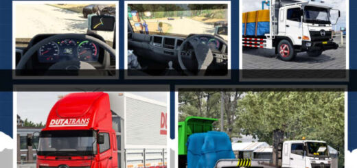 HINO 500 NEW GEN MEGA PACK ETS2 1.58