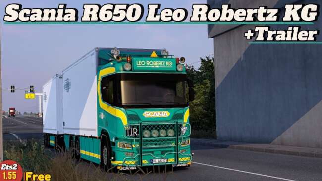 Scania R650 Leo Robertz KG