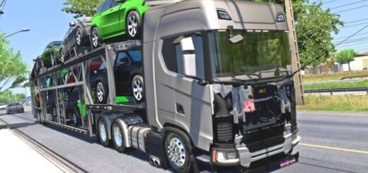 Scania Frente Modelada