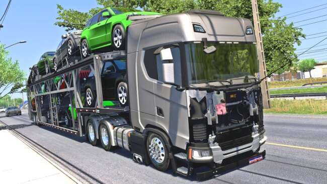 Scania Frente Modelada