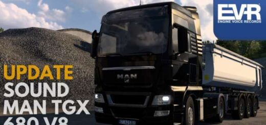 SFX MAN TGX 680 D2868 V8 Euro5 v2.18.1