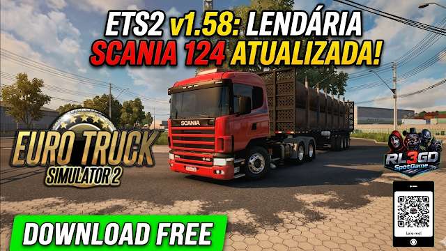 ATAULIZAÇÃO SCANIA 124 VERSÃO 1.58