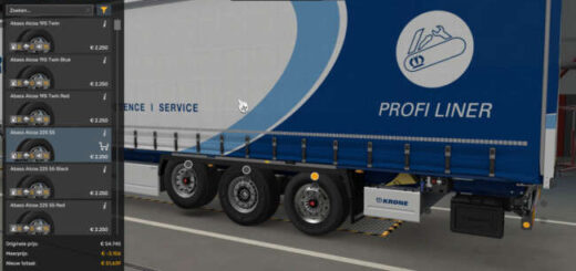 Abasstreppas Trailer Wheelpack v1.58