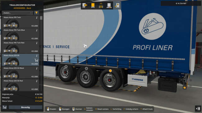 Abasstreppas Trailer Wheelpack v1.58