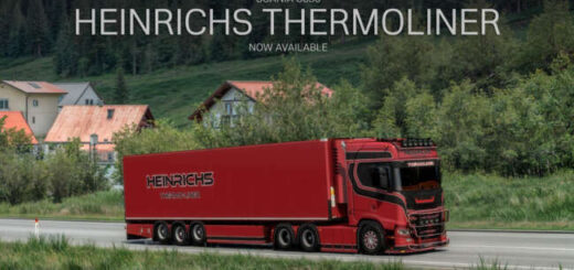 Scania S650 Heinrichs Thermoliner v7.0 1.58