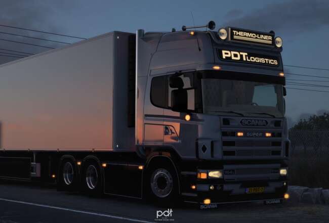 Scania 164G 480 PDT Logistics & Trailer v4.0 1.58