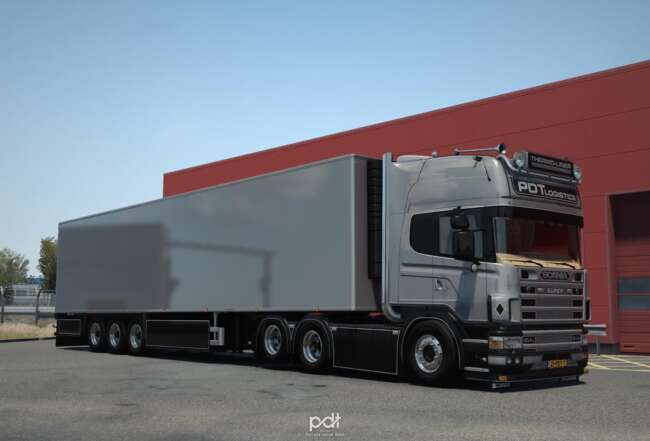 Scania 164G 480 PDT Logistics & Trailer v4.0 1.58