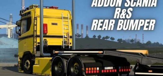 Addon Scania R/S Rear Bumper + Accessories v1.58