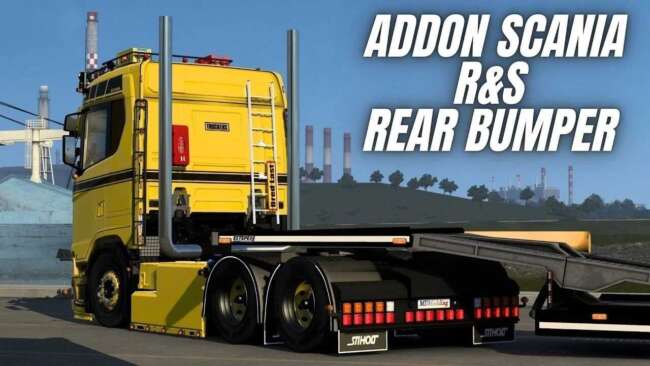 Addon Scania R/S Rear Bumper + Accessories v1.58