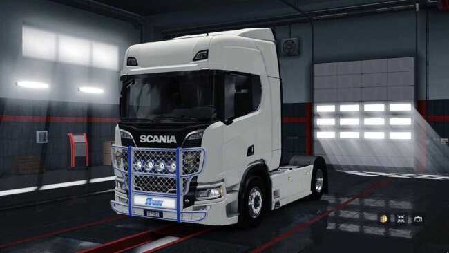 Bullbar Trux HighWay Scania NextGen Addon v1.58
