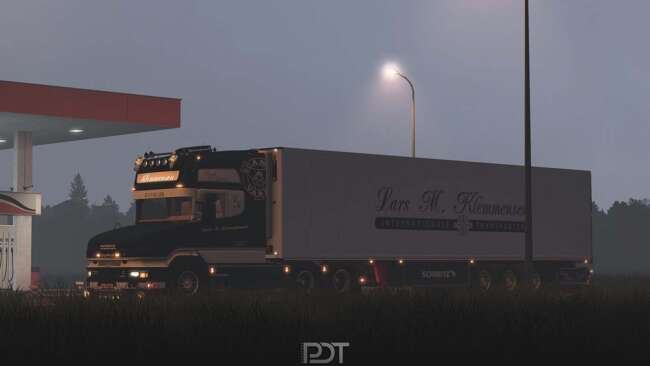 Scania T580 Klemmensen & Trailer v9.0 1.58