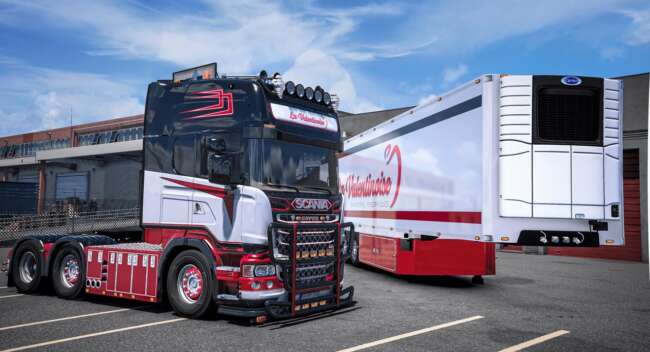 Scania 6 Series R500-V8 & Trailer v1.58