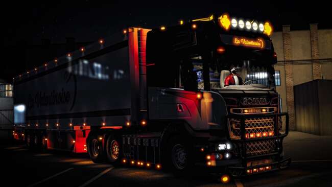 Scania 6 Series R500-V8 & Trailer v1.58