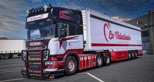 Scania 6 Series R500-V8 & Trailer v1.58